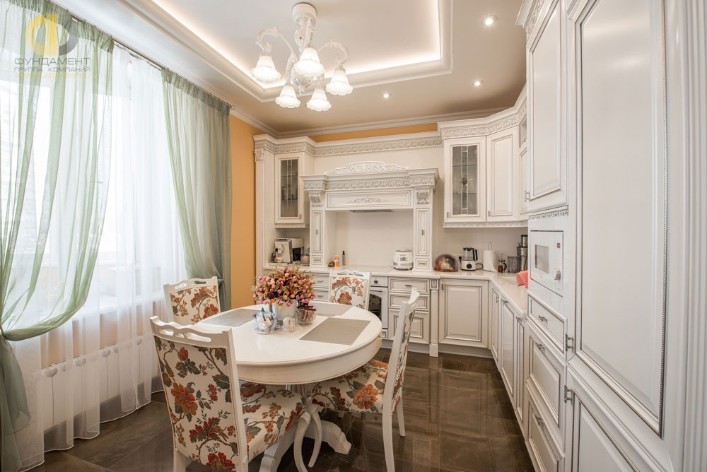 Interno cucina in stile classico