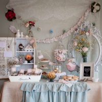 Shabby Chic Sweet Table Decor