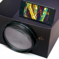 Projektor za pametni telefon iz kutije za cipele
