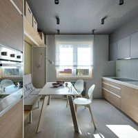 Luci nere sul soffitto della cucina