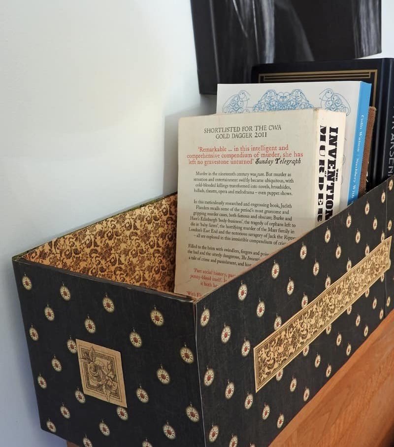 DIY box for books