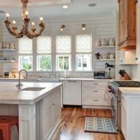 Sink in the kitchen island