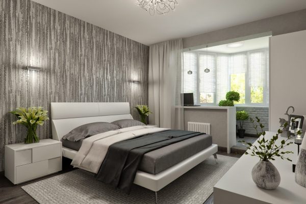 Design de chambre grise