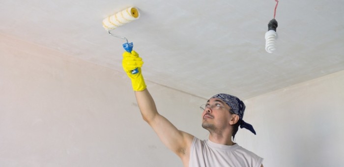 primer ceiling.