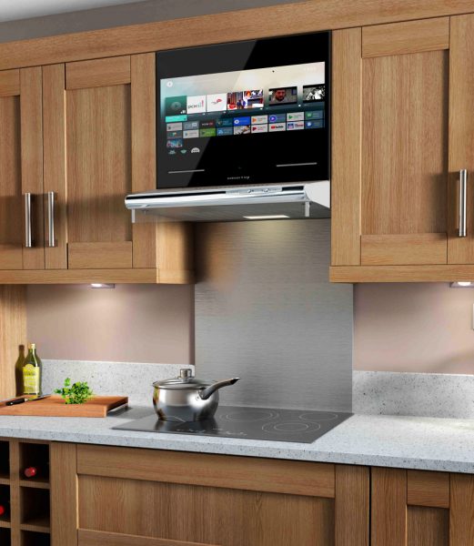 la posizione della TV all'interno della cucina