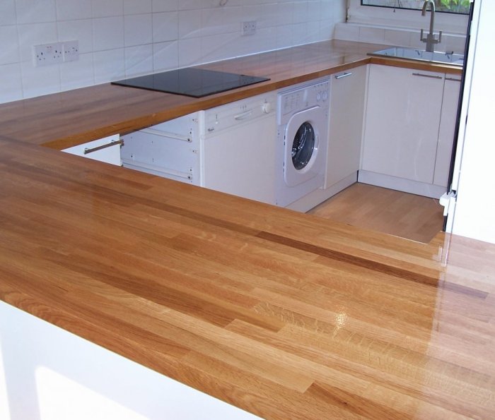 Countertop in the kitchen.