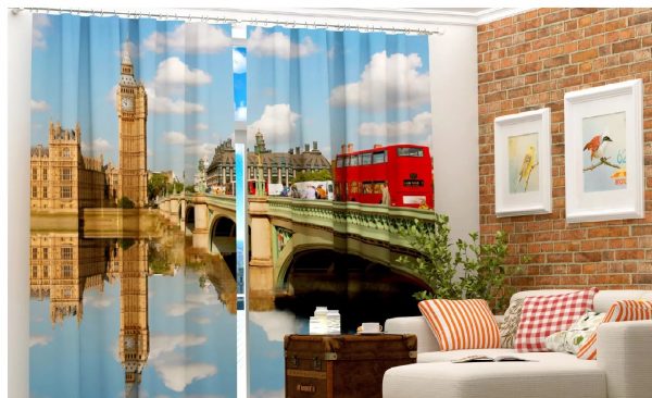 Les photocurtains sont une excellente option pour une maison privée, un appartement, un club, un restaurant ou un café.