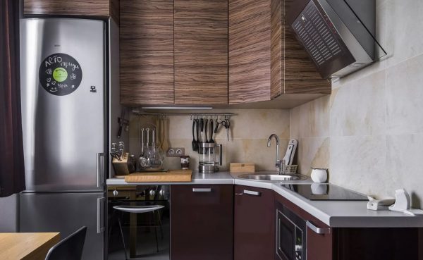 Concevoir une petite cuisine dans un style moderne