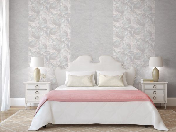 Properly selected wallpaper will decorate your bedroom